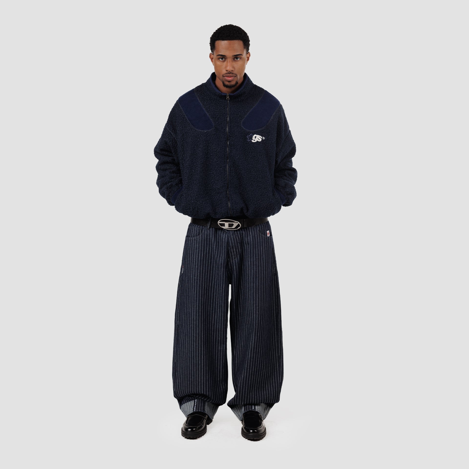 BLUE TINT SHERPA JACKET