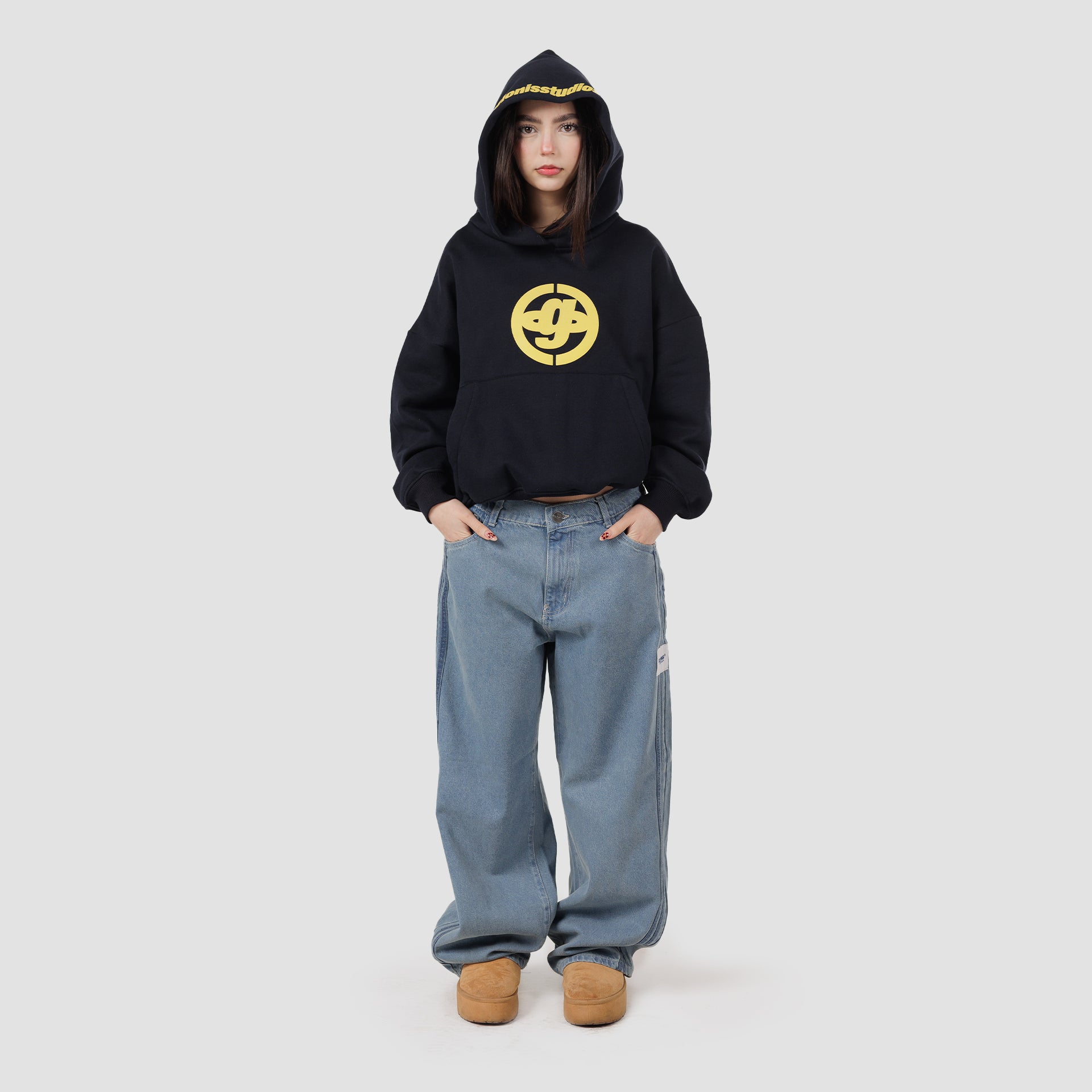 SKY BLUE BAGGY JEAN