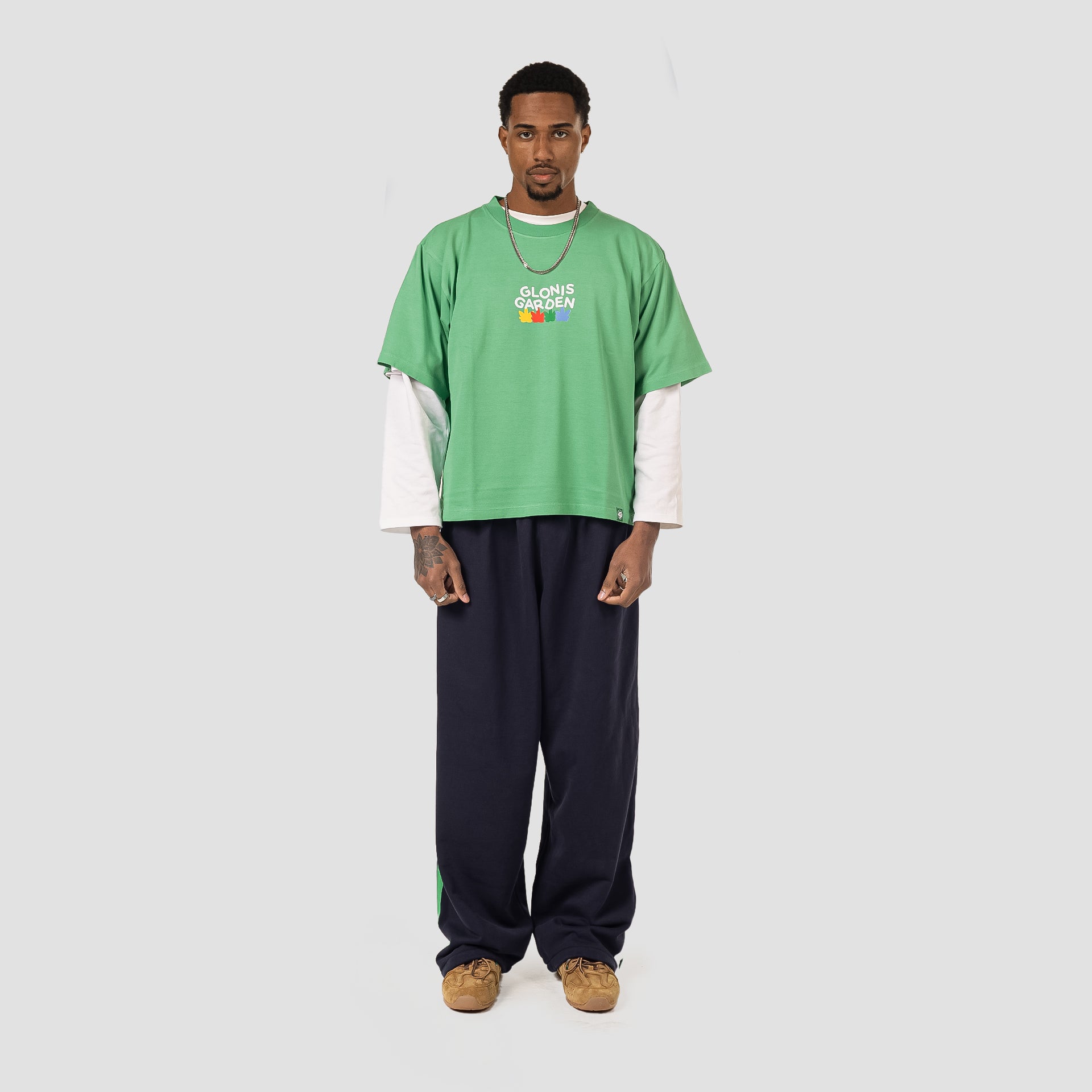GLONIS GARDEN GREEN TEE