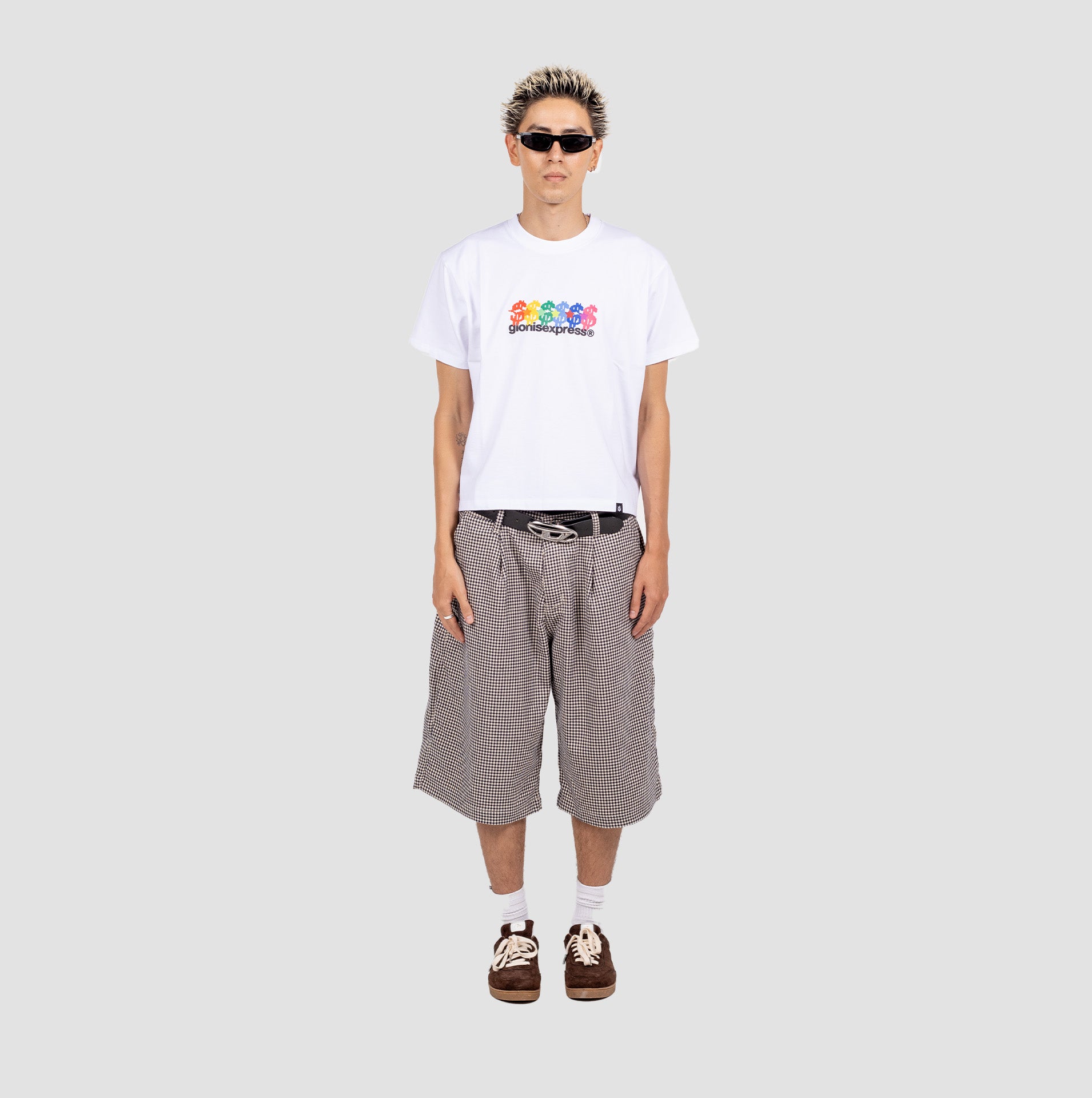 Glonis Express White B-Tee