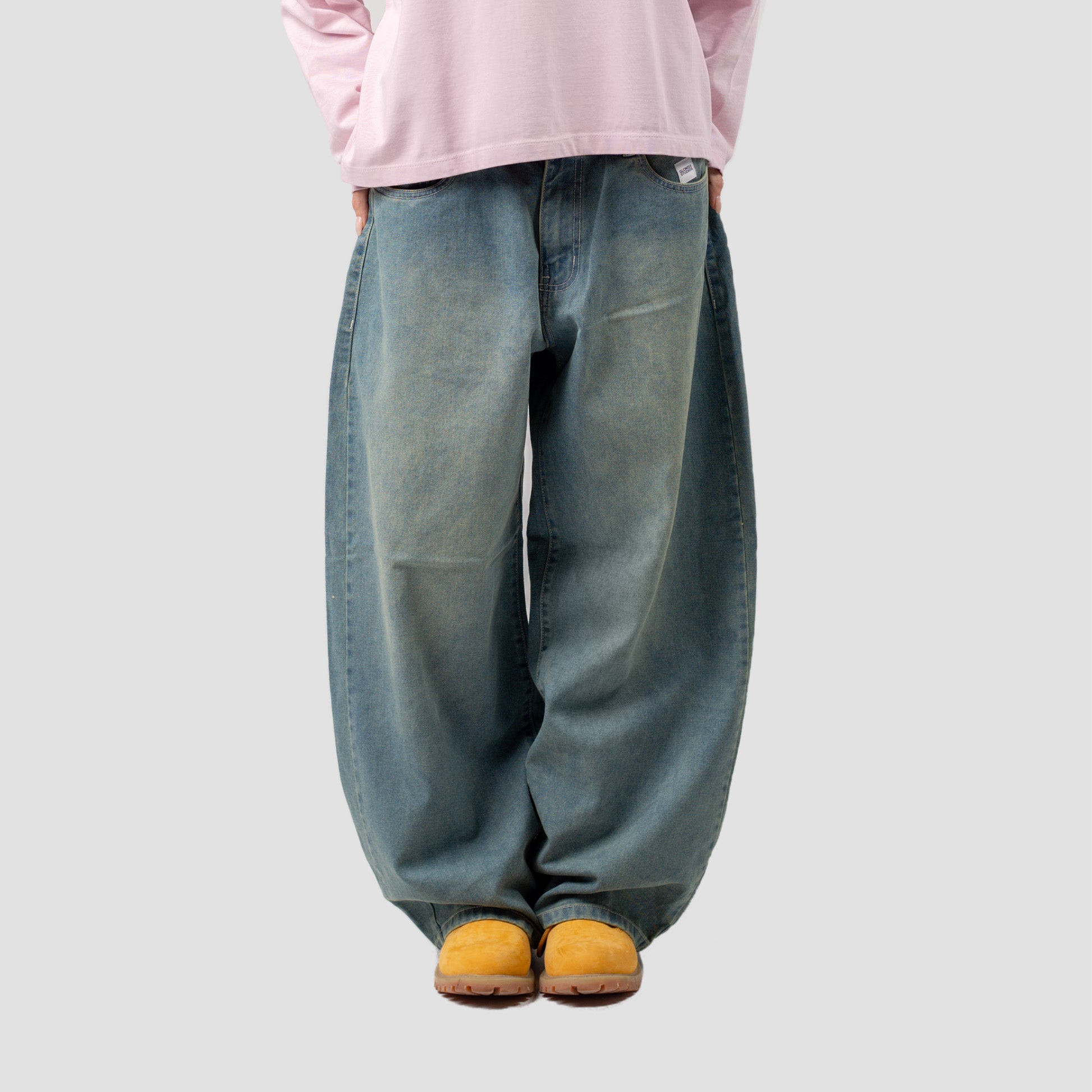 VACATION EFFECT BAGGY JEANS