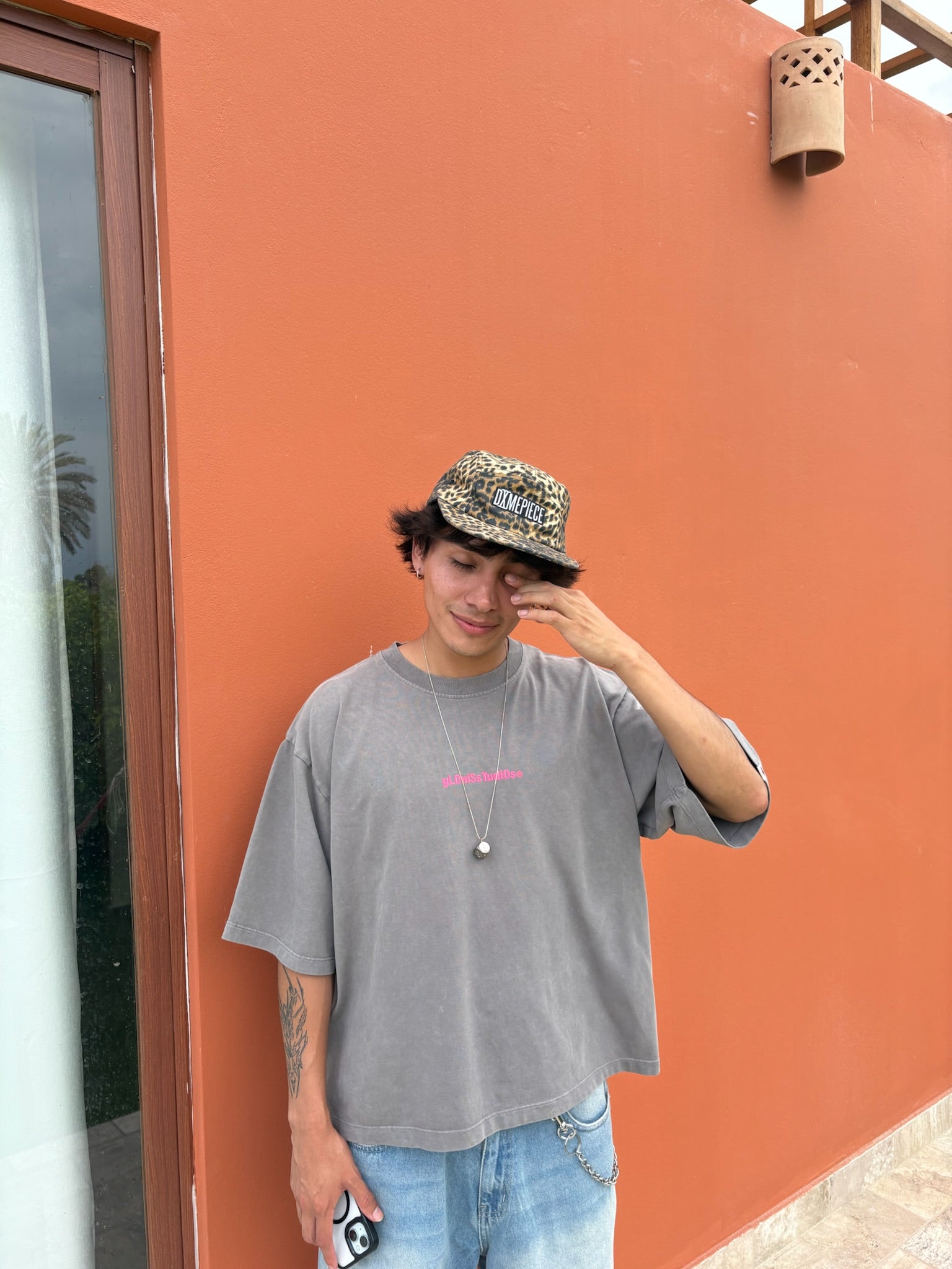 Coal Grey Washed Tee