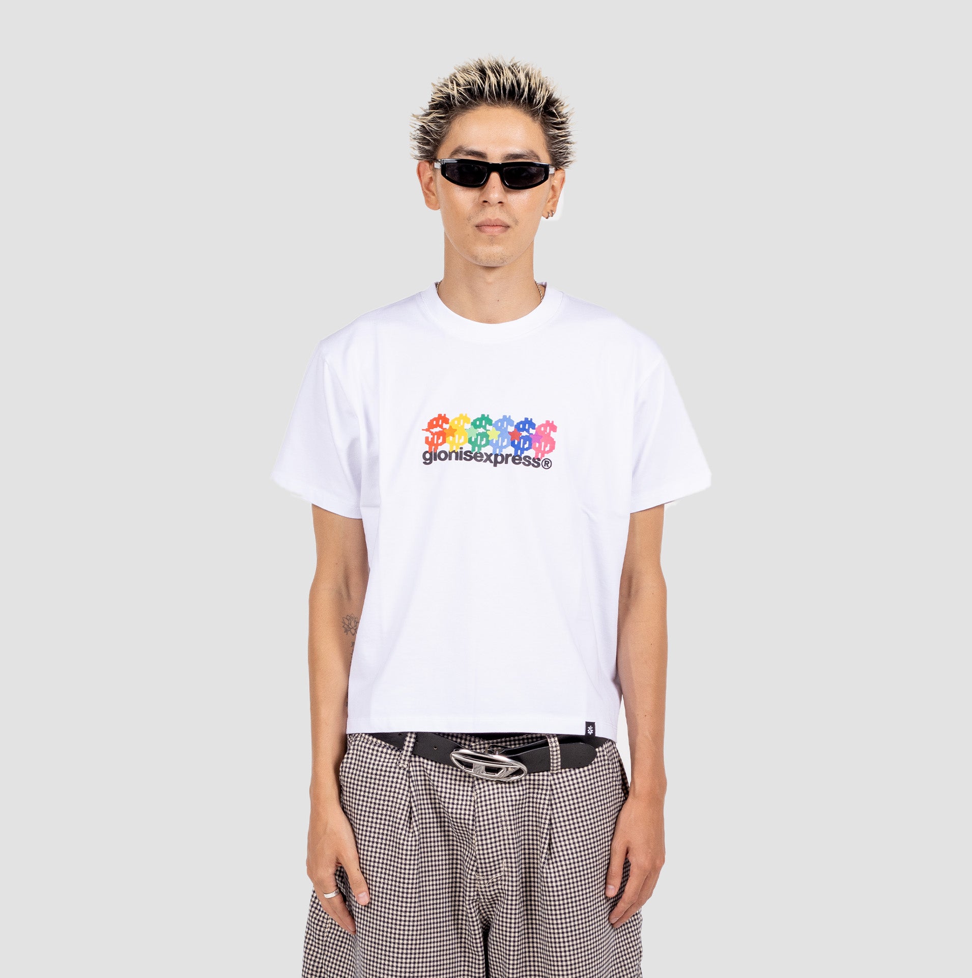 Glonis Express White B-Tee