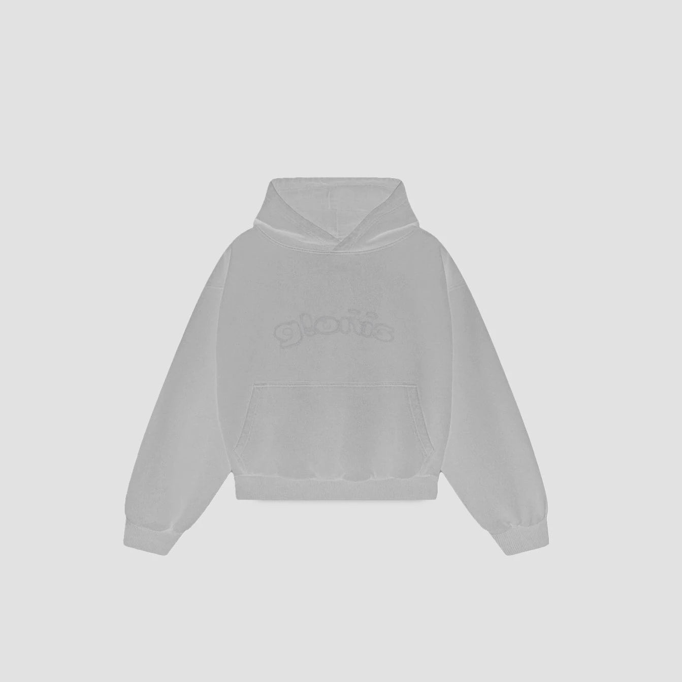 BARE LIGHT GREY HOODIE