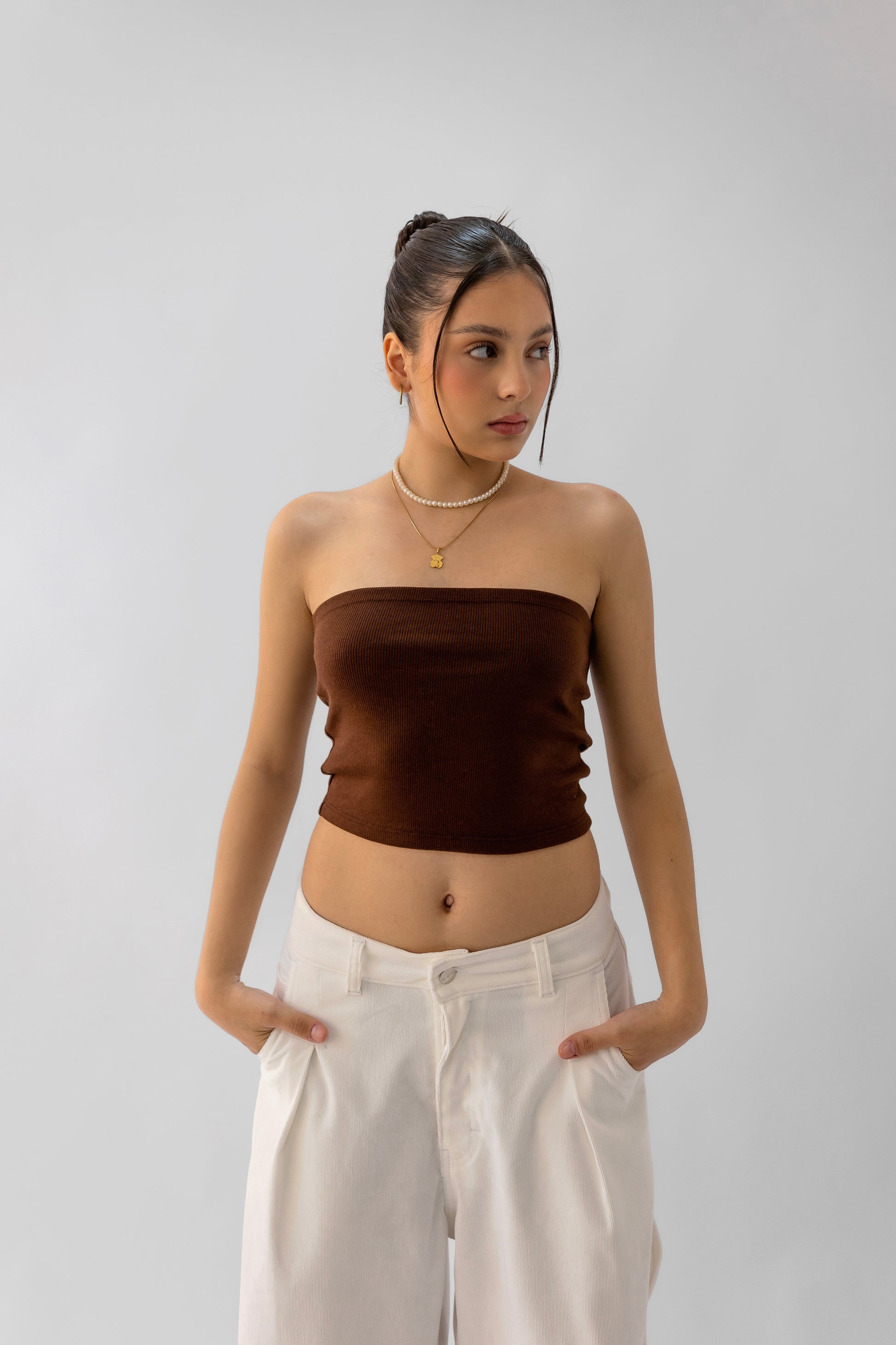 BROWN BASIC TOP