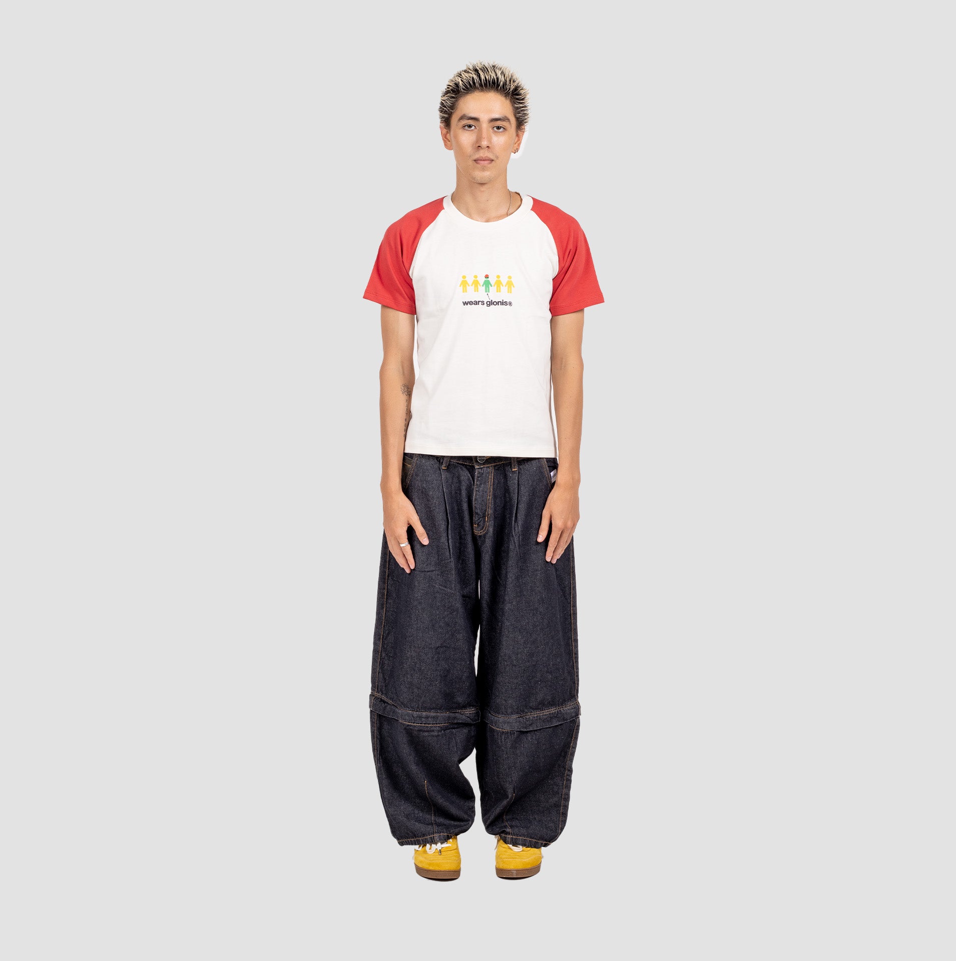 Coolest Red and White B-Tee