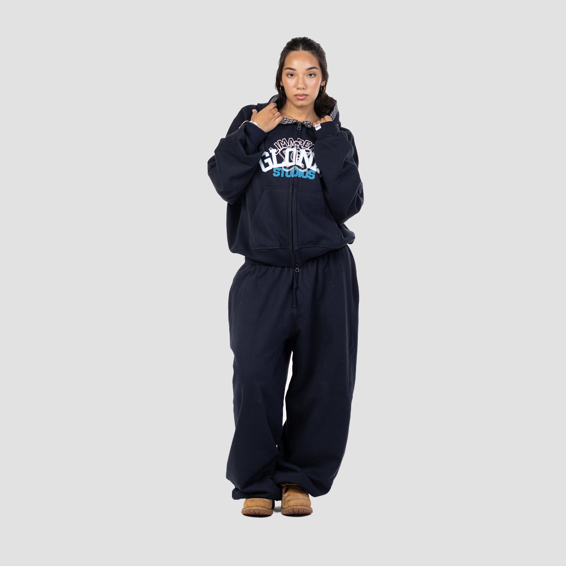 OCEAN PLAID SET