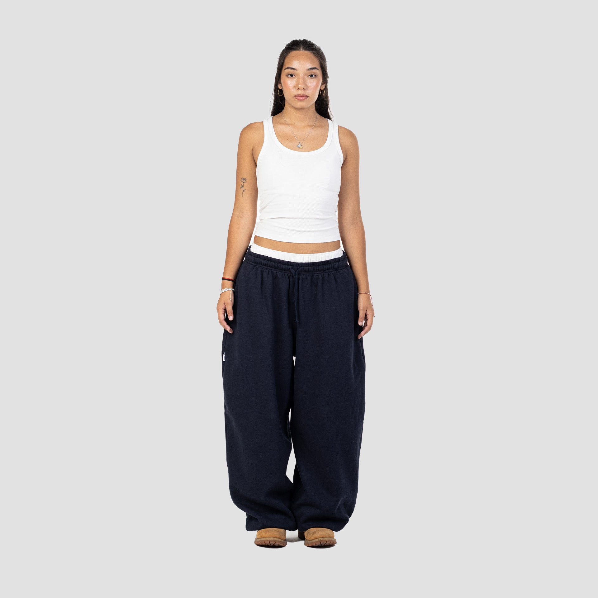 OCEAN PLAID SWEATPANTS