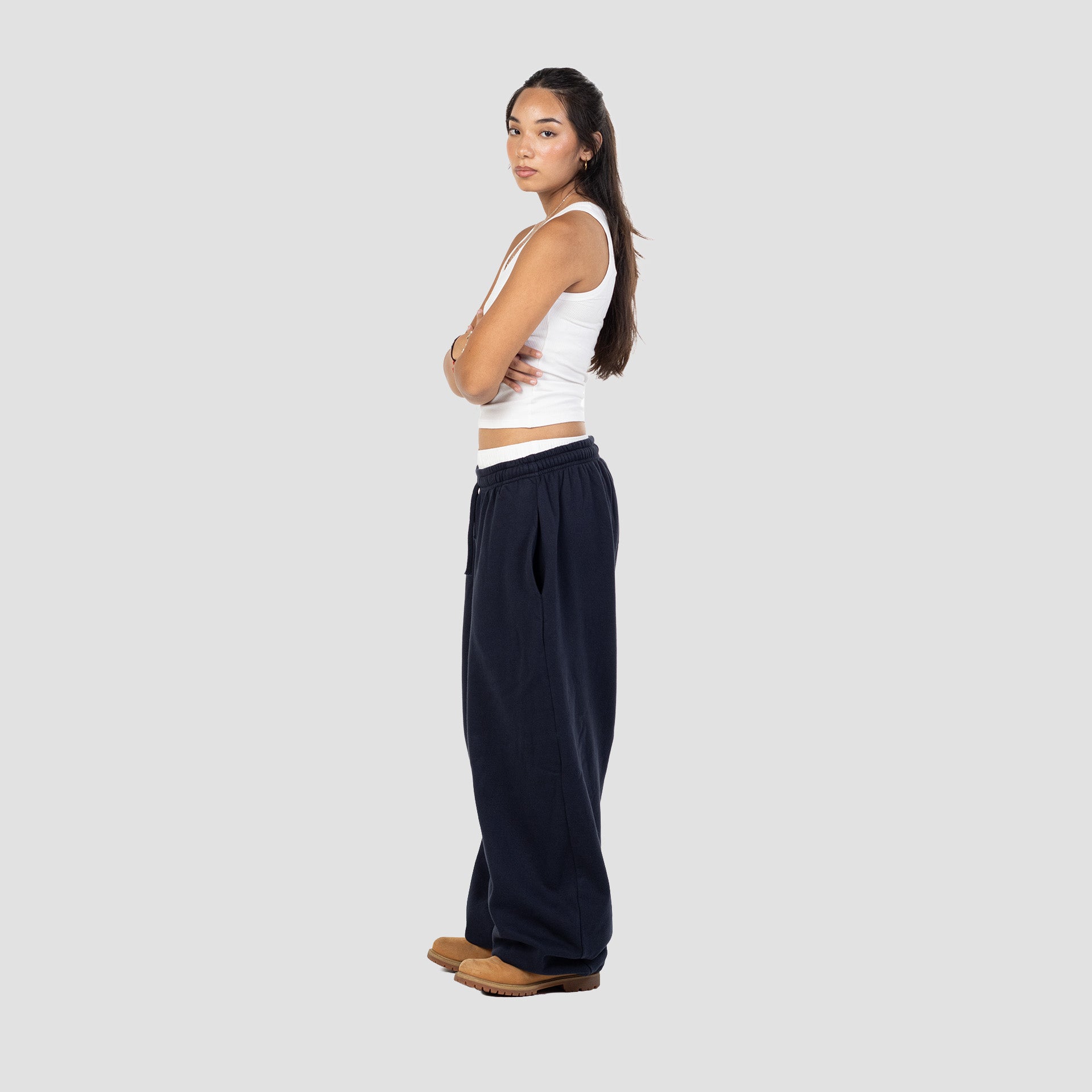 OCEAN PLAID SWEATPANTS