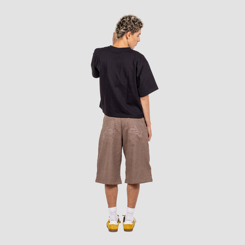 8TEEN PLAID Brown Jorts