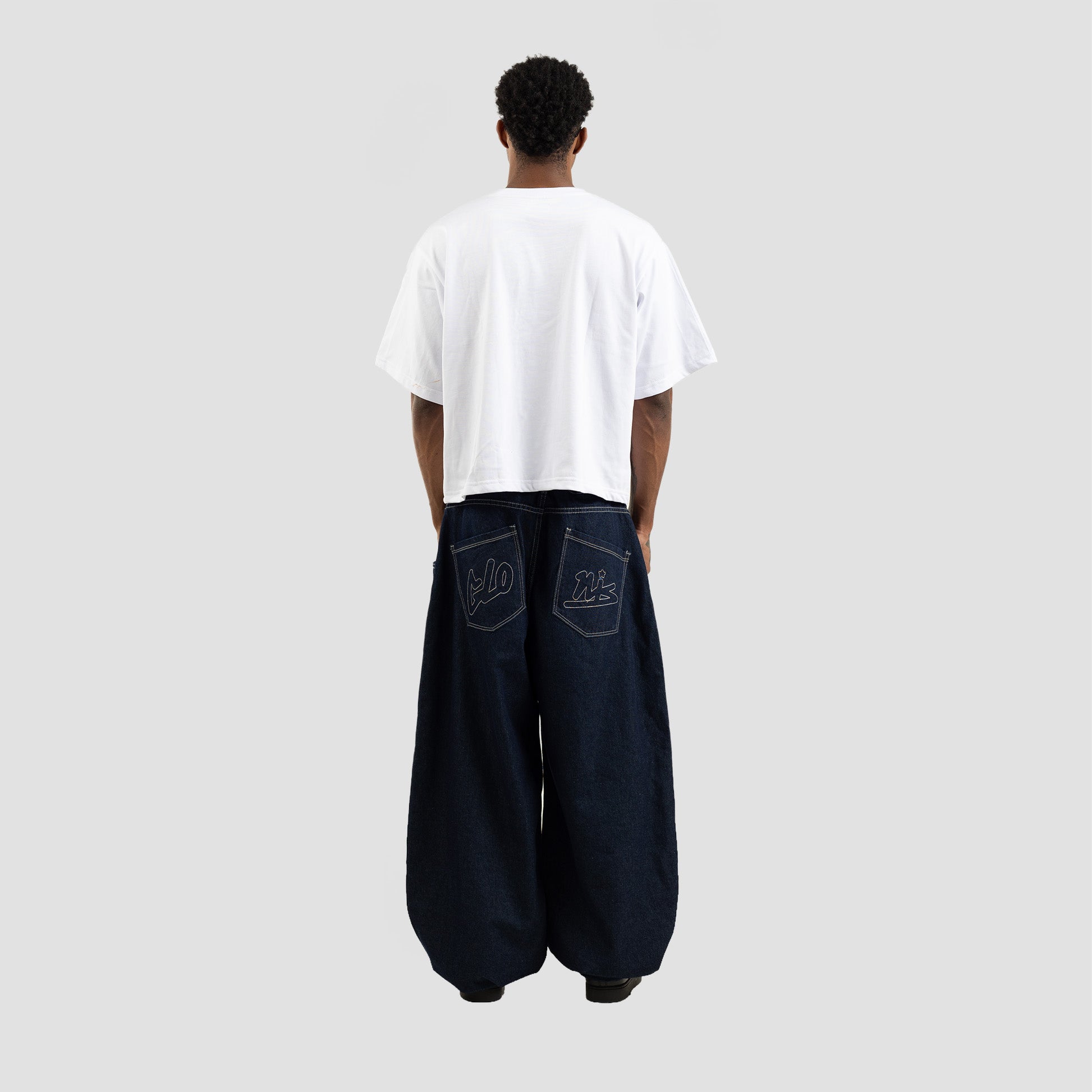 MIDNIGHT BAGGY JEANS