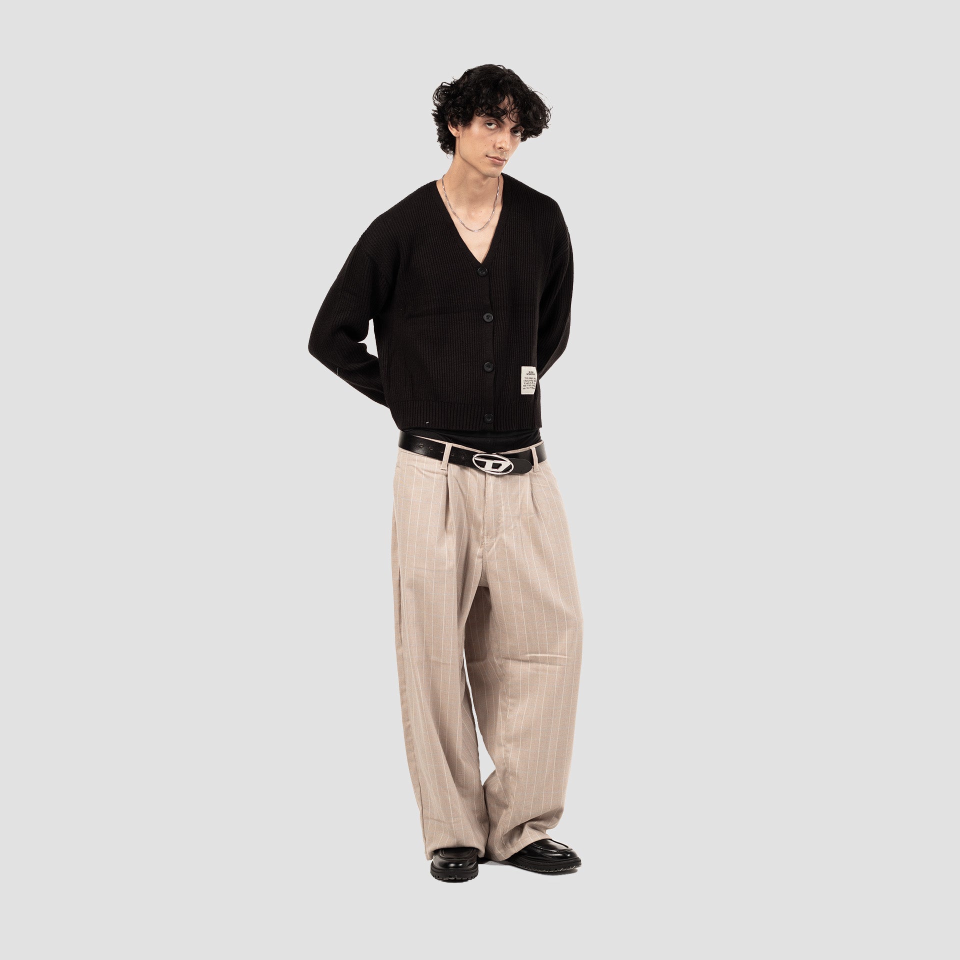 ARCHIVE BLACK CARDIGAN