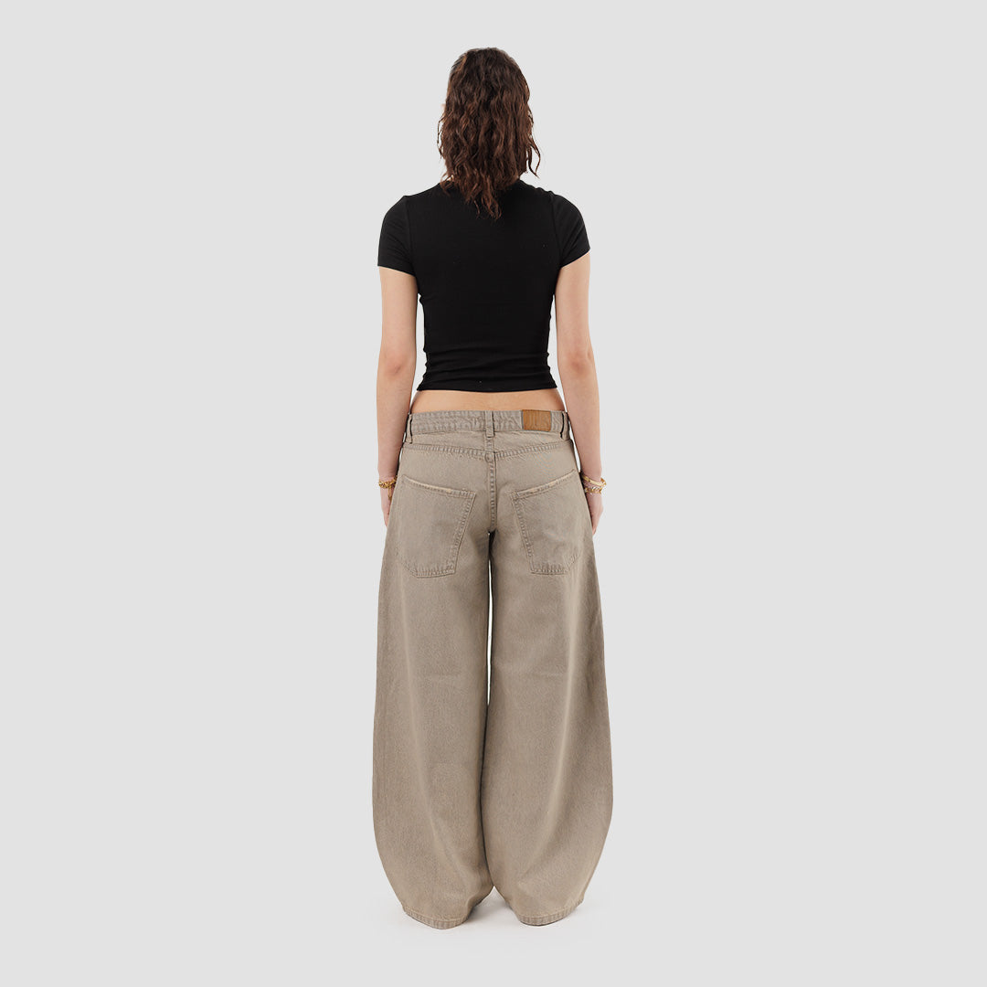 SAND LOW RISE PANTS