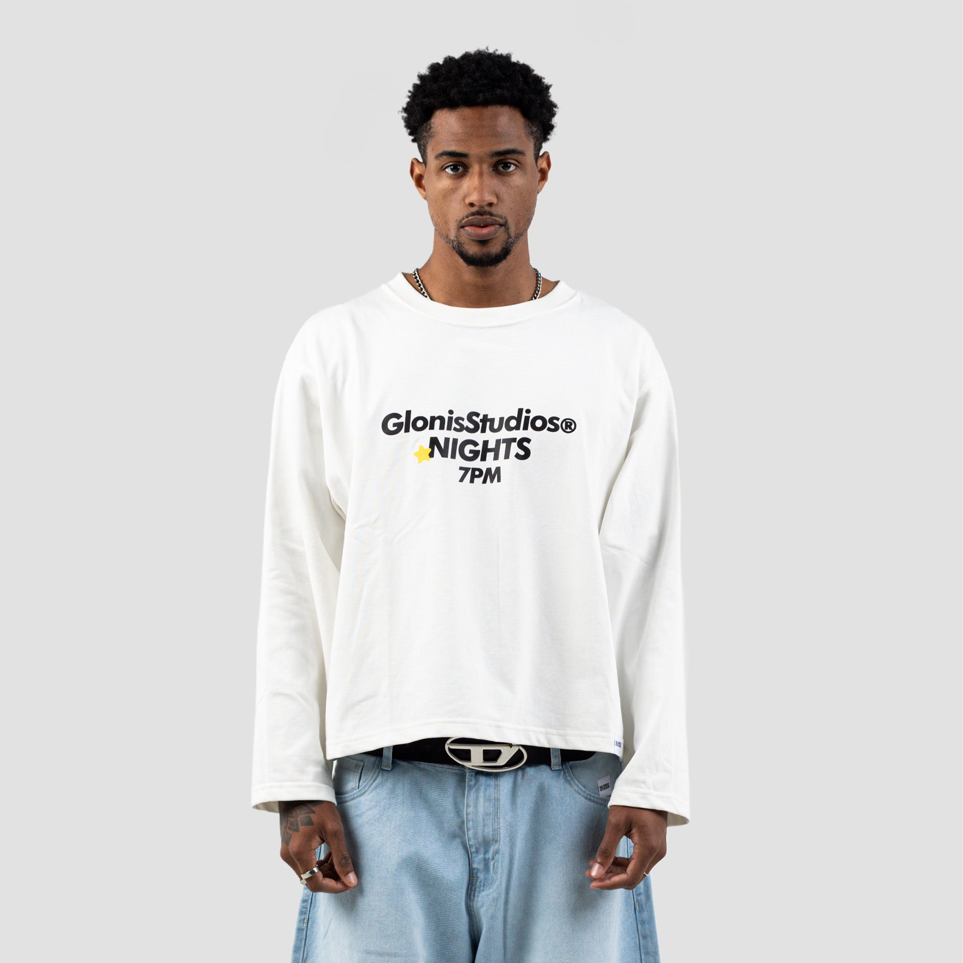 STARGAZING WHITE LONGSLEEVE