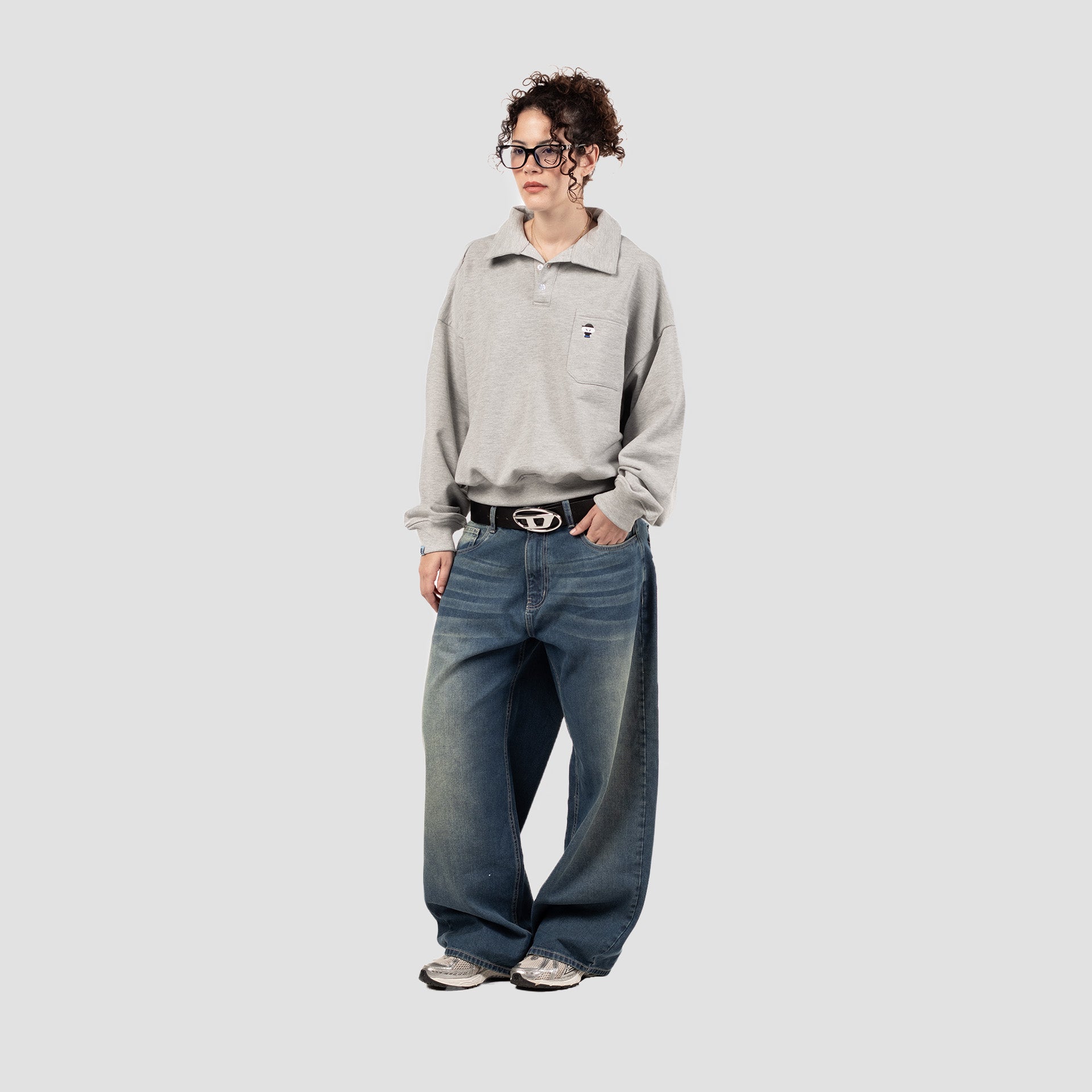 CLOUD COLLAR SWEATSHIRT