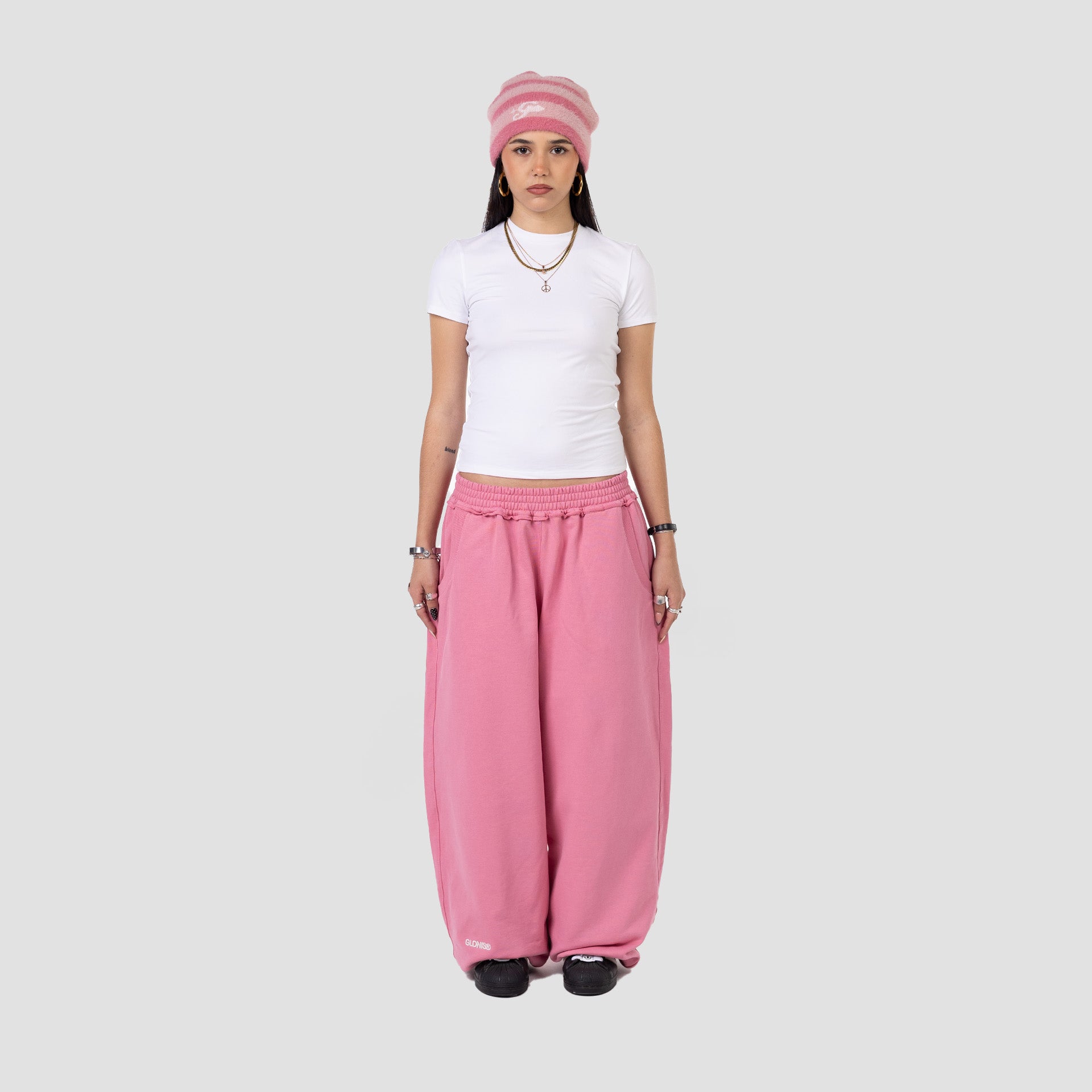PINK UNIFORM SWEATPANTS