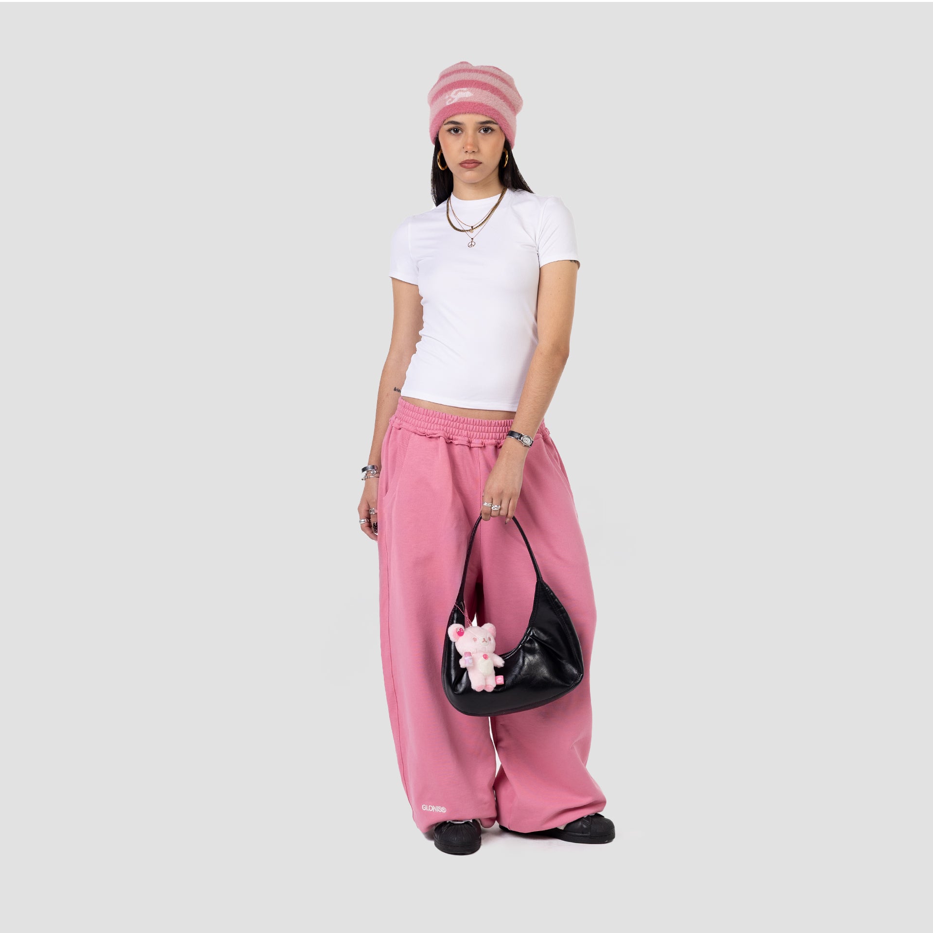 PINK UNIFORM SWEATPANTS