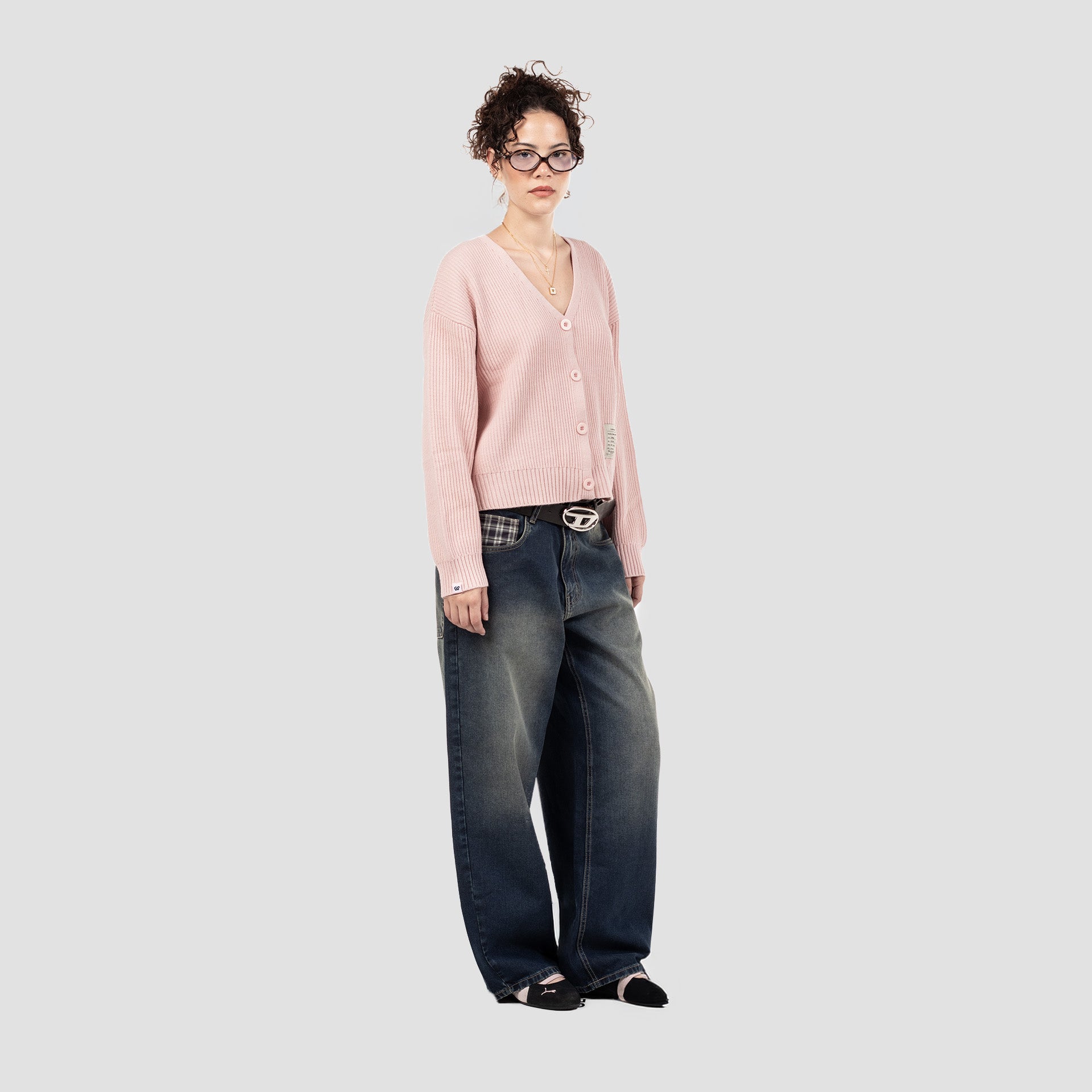 ARCHIVE PINK CARDIGAN