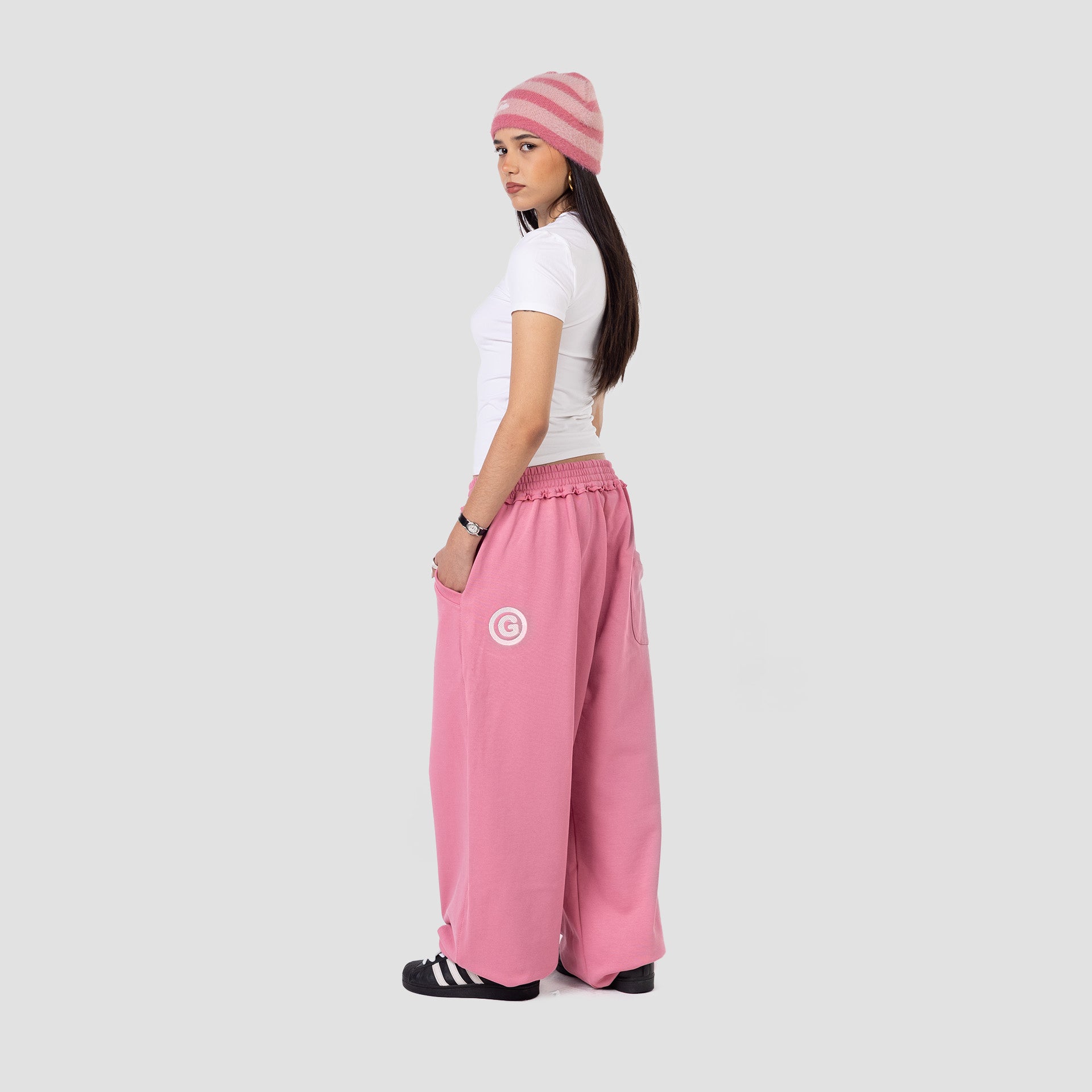 PINK UNIFORM SWEATPANTS
