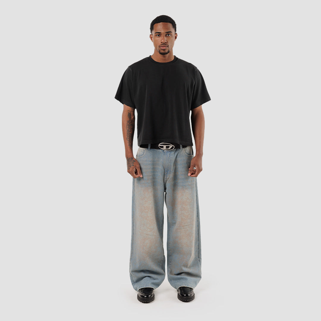 DIRTY WASH BAGGY JEANS