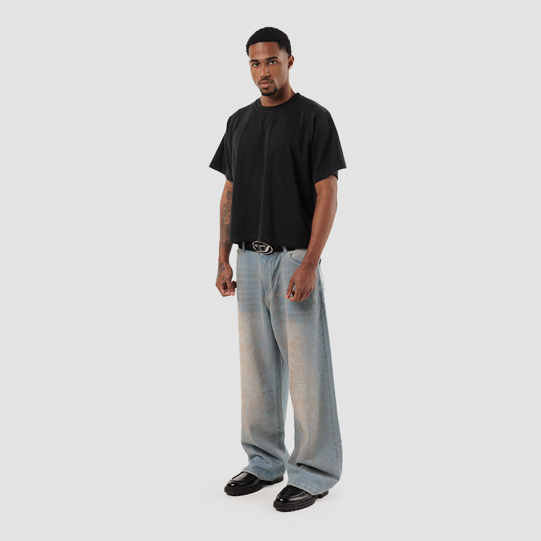 DIRTY WASH BAGGY JEANS