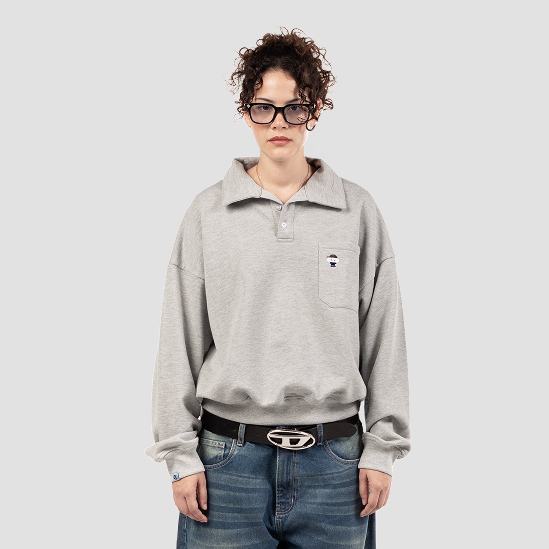 CLOUD COLLAR SWEATSHIRT