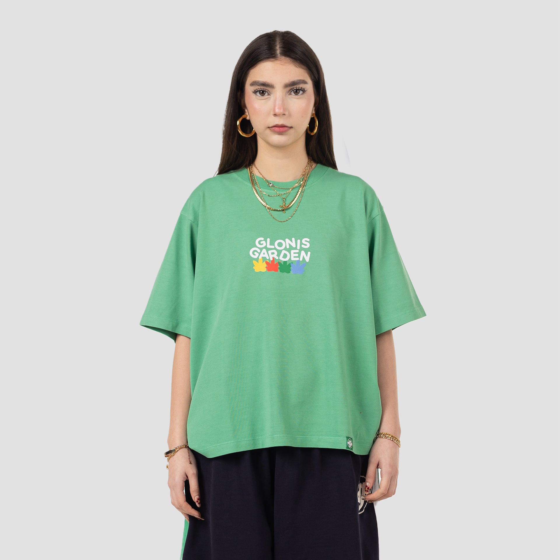 GLONIS GARDEN GREEN TEE