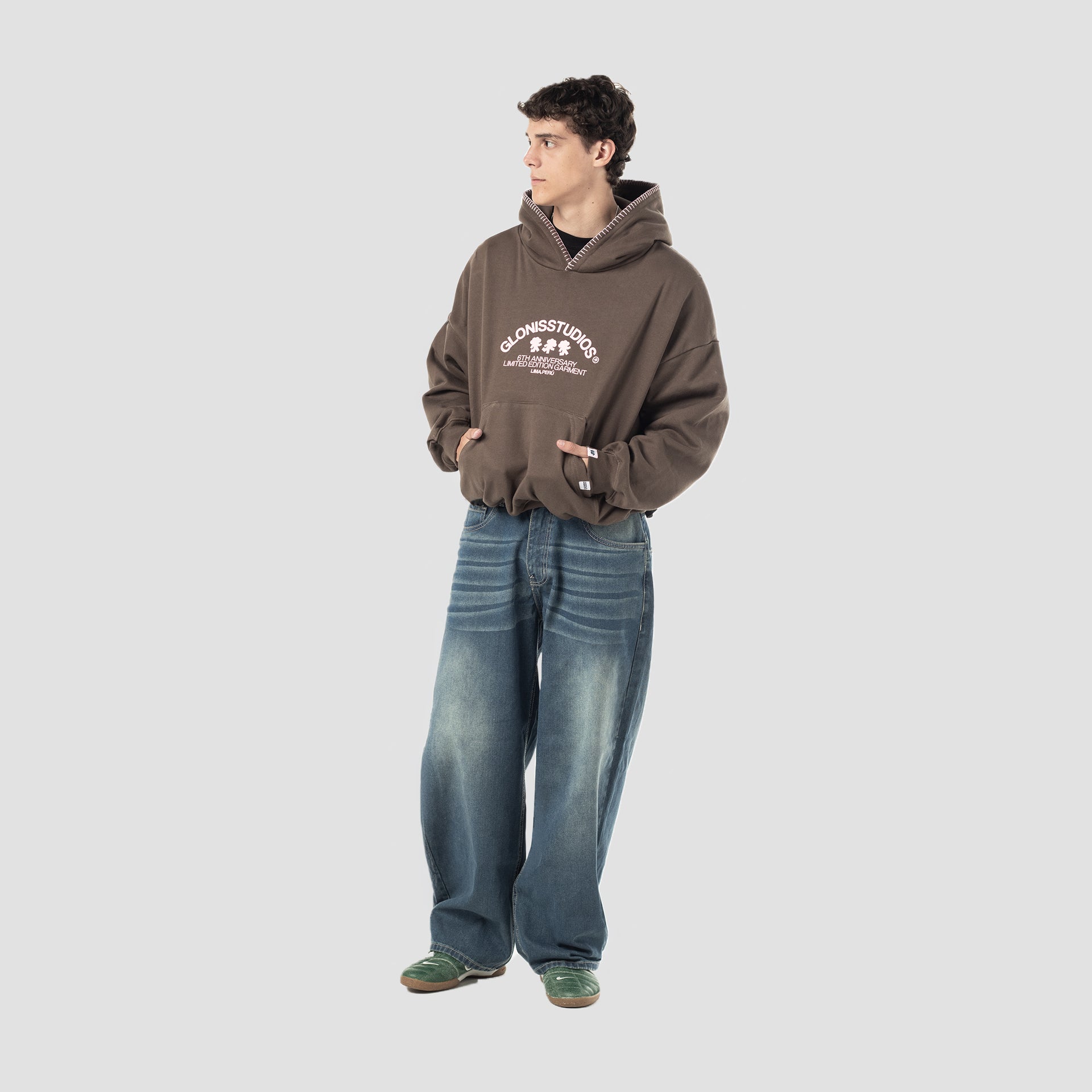6 YEARS EDITION BROWN HOODIE