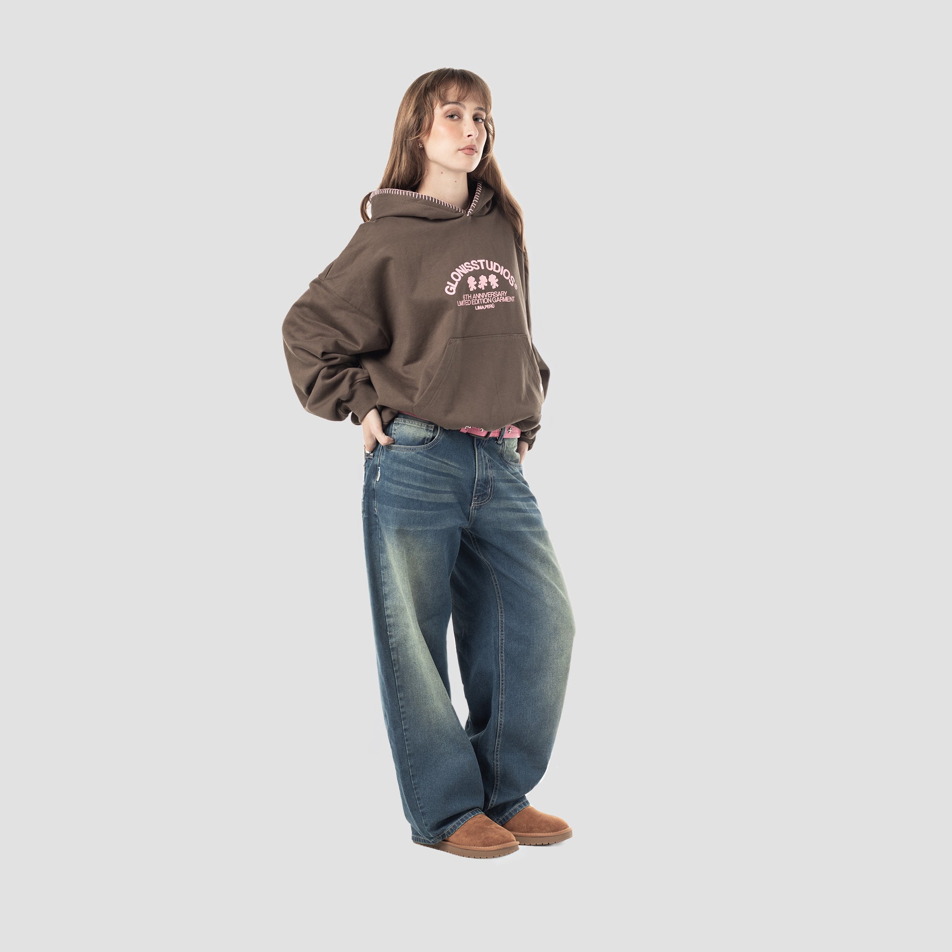 6 YEARS EDITION BROWN HOODIE