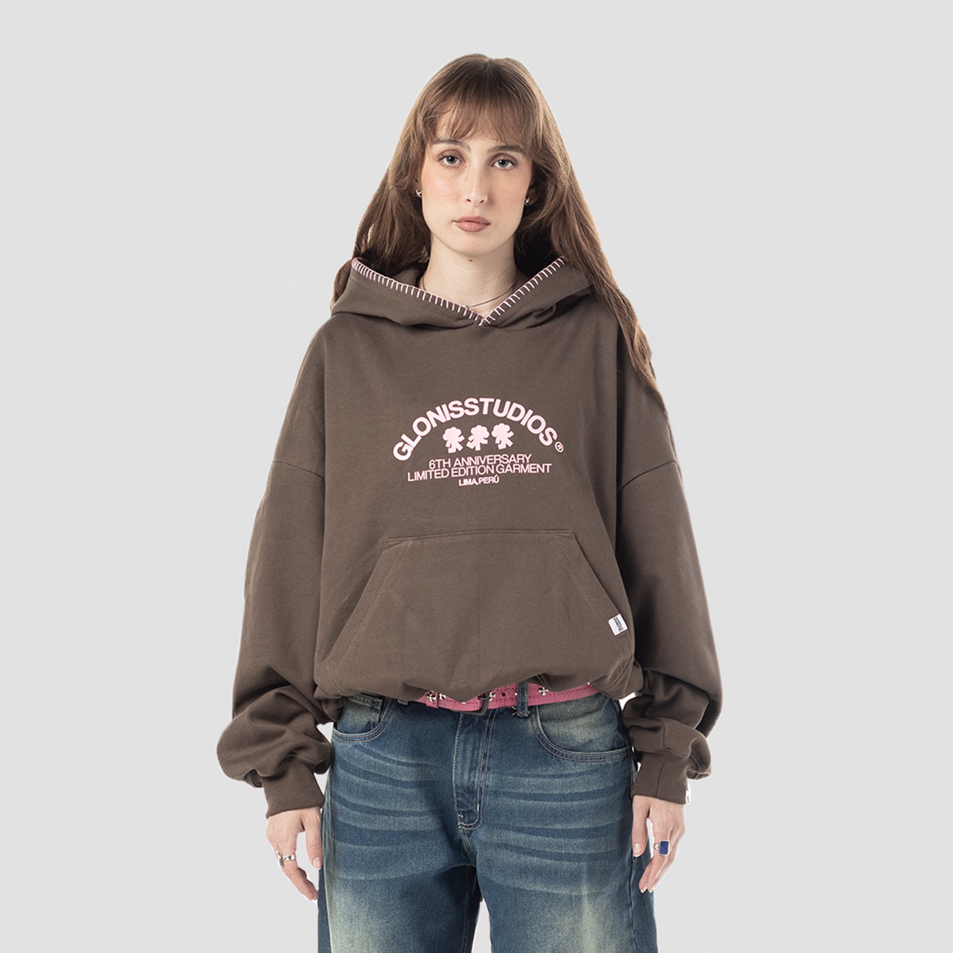 6 YEARS EDITION BROWN HOODIE