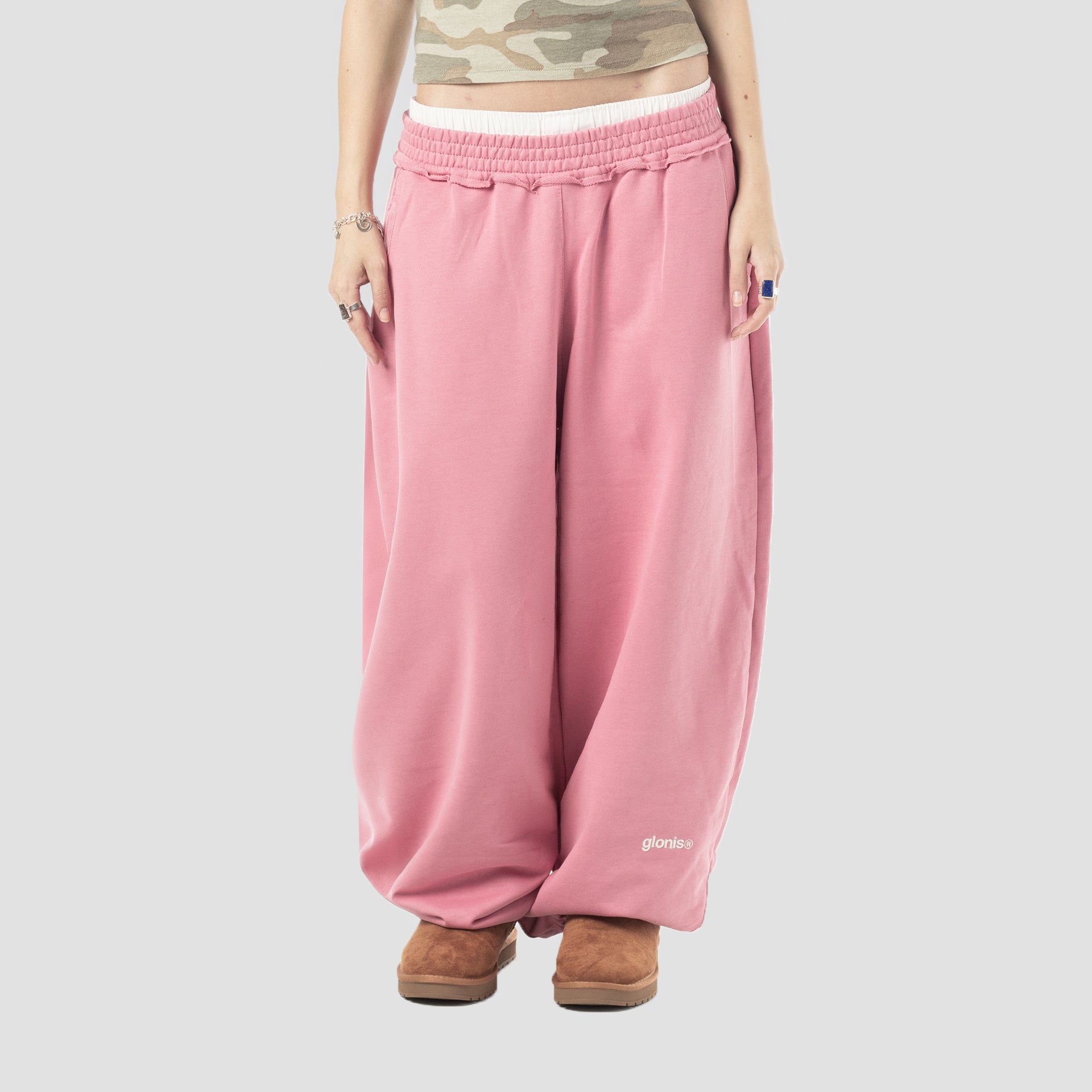 COTTON CAMO SWEATPANTS