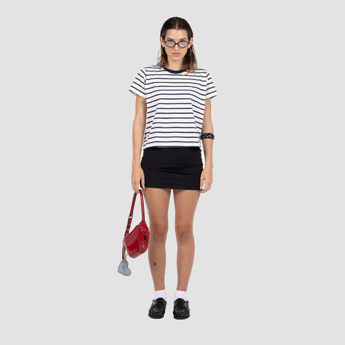 Afterparty Striped B-Tee
