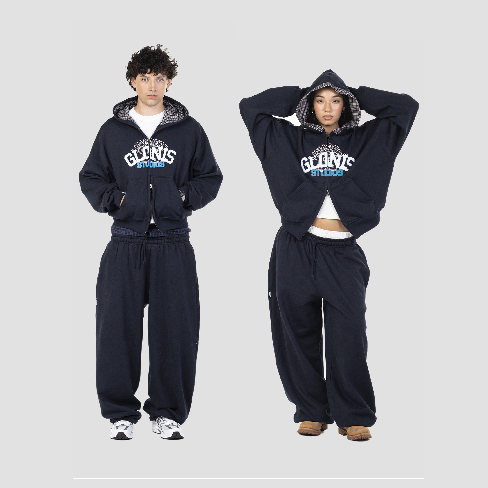 OCEAN PLAID SET